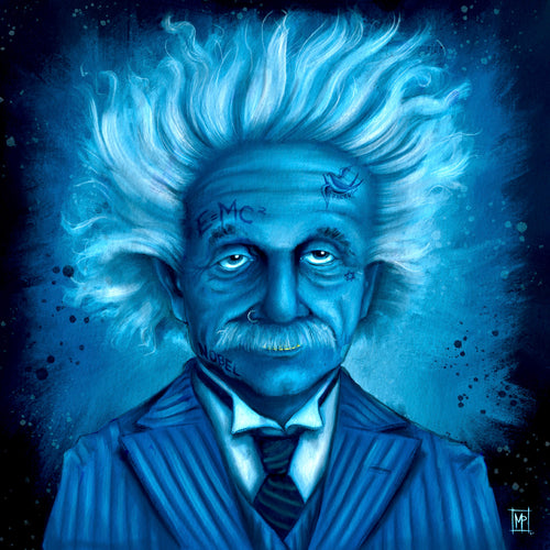 Einstein Art Print