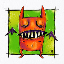 Load image into Gallery viewer, Demon Dude 12&quot;x12&quot; Print