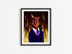 Gerdanon Fire Demon 8" x 10" Art Print