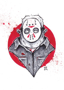 3.5" Jason Sticker