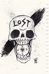 "Lost" Original Ink Drawing