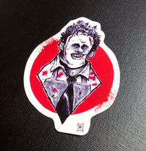 Load image into Gallery viewer, 3.5&quot; Leatherface Sticker