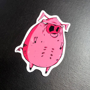 3.5" Piggy Sticker