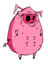 Load image into Gallery viewer, 3.5&quot; Piggy Sticker