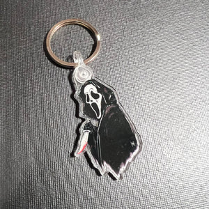 Ghostface keychain top